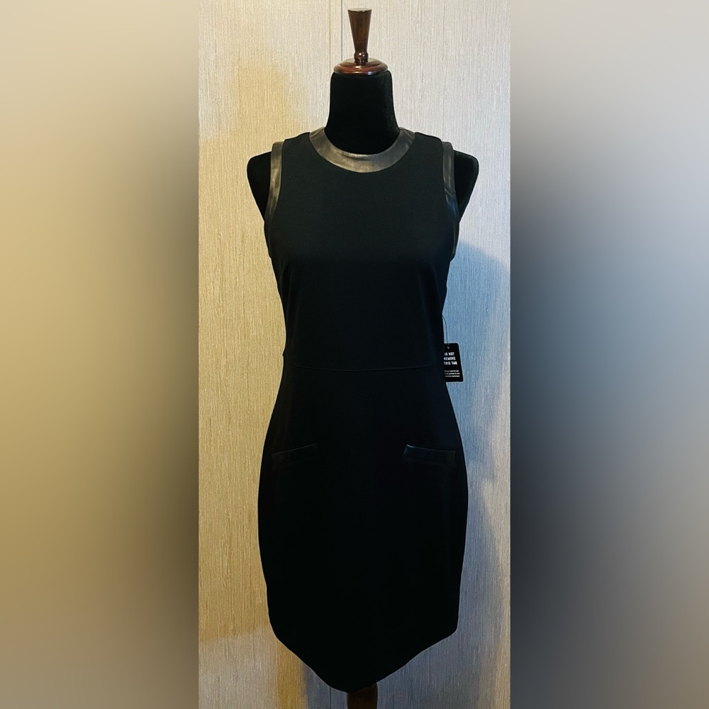 Express Black Sleeveless Mini Sheath Dress size M